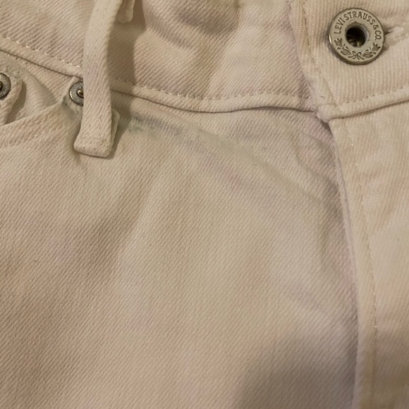 Levi’s White Demi Curve Modern Rise Skinny - Picture 4 of 7
